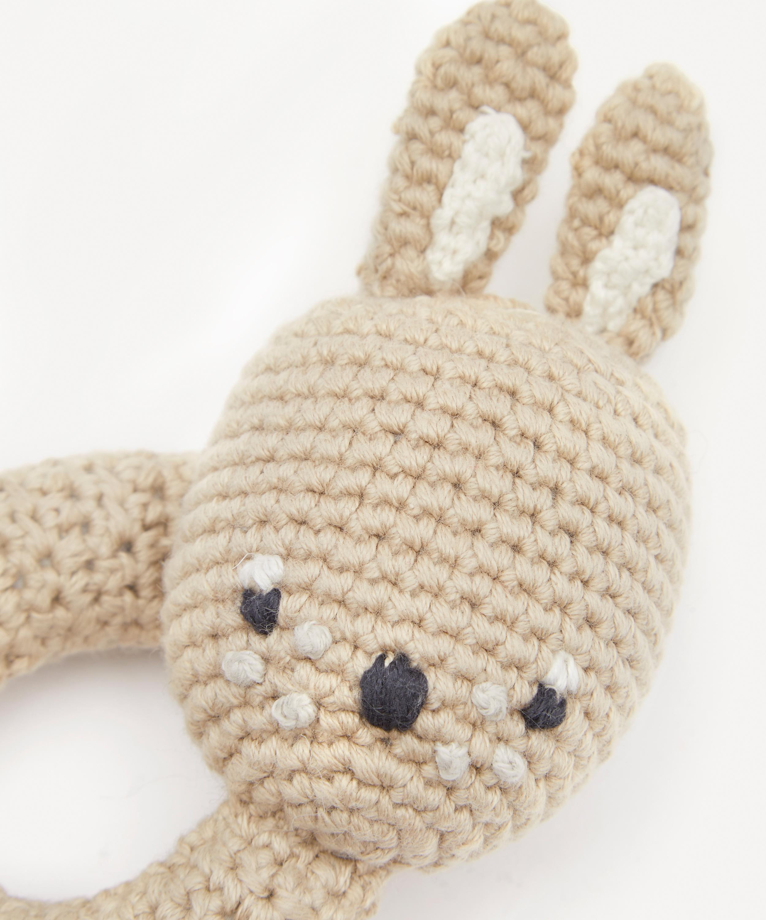 Sebra - Moonlight the Hare Crochet Rattle image number 3