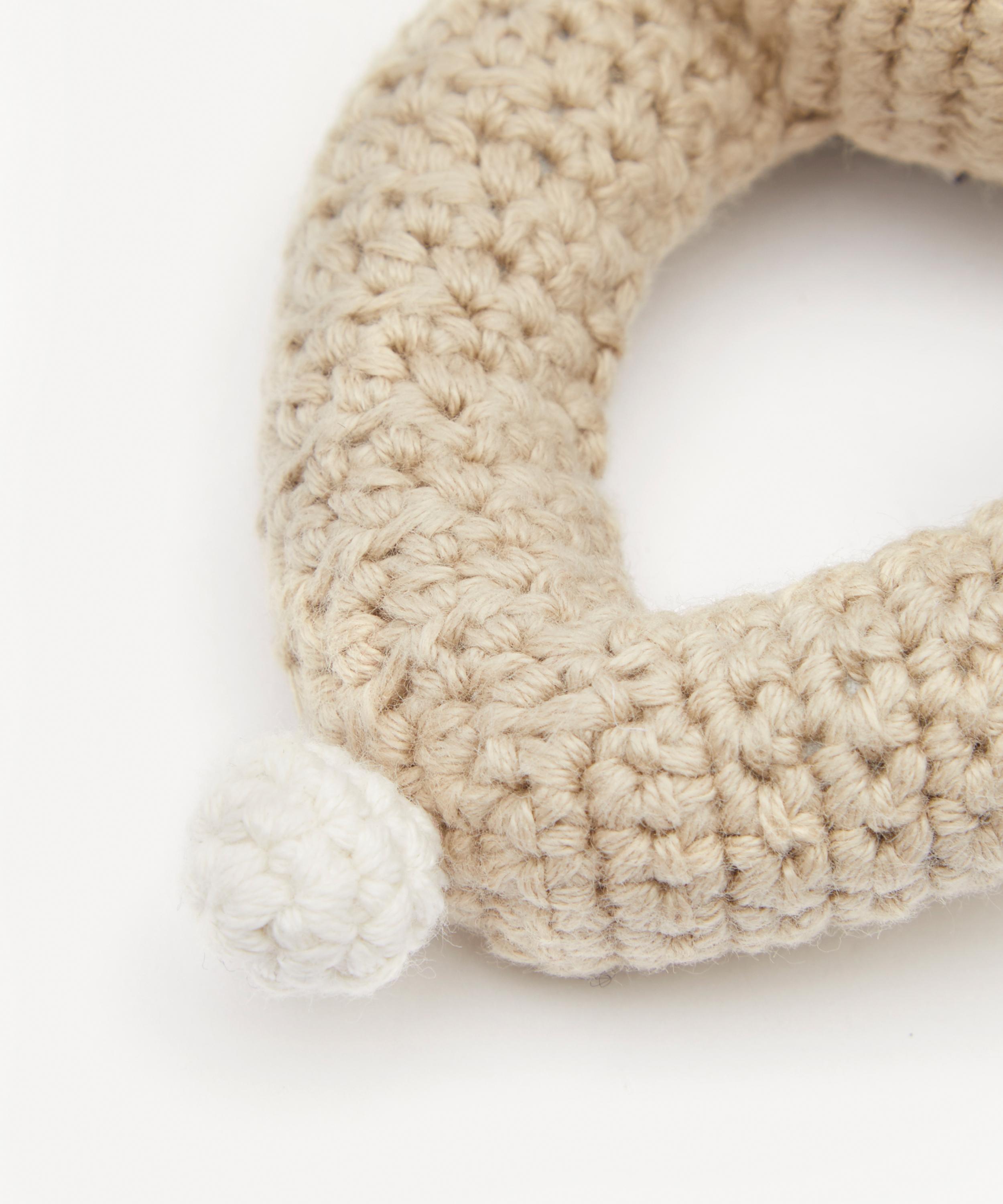 Sebra - Moonlight the Hare Crochet Rattle image number 4