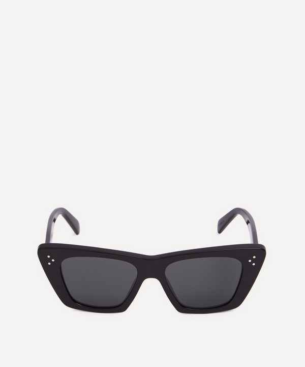 Celine - Acetate Oversized Angular Sunglasses image number null