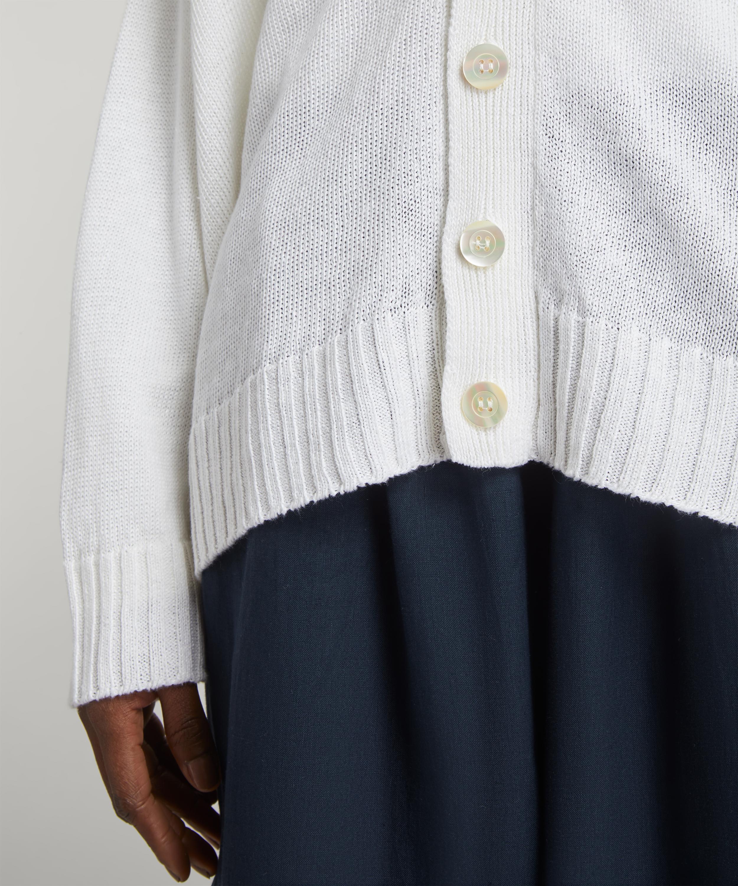 Eskandar Oversized Linen Cardigan | Liberty