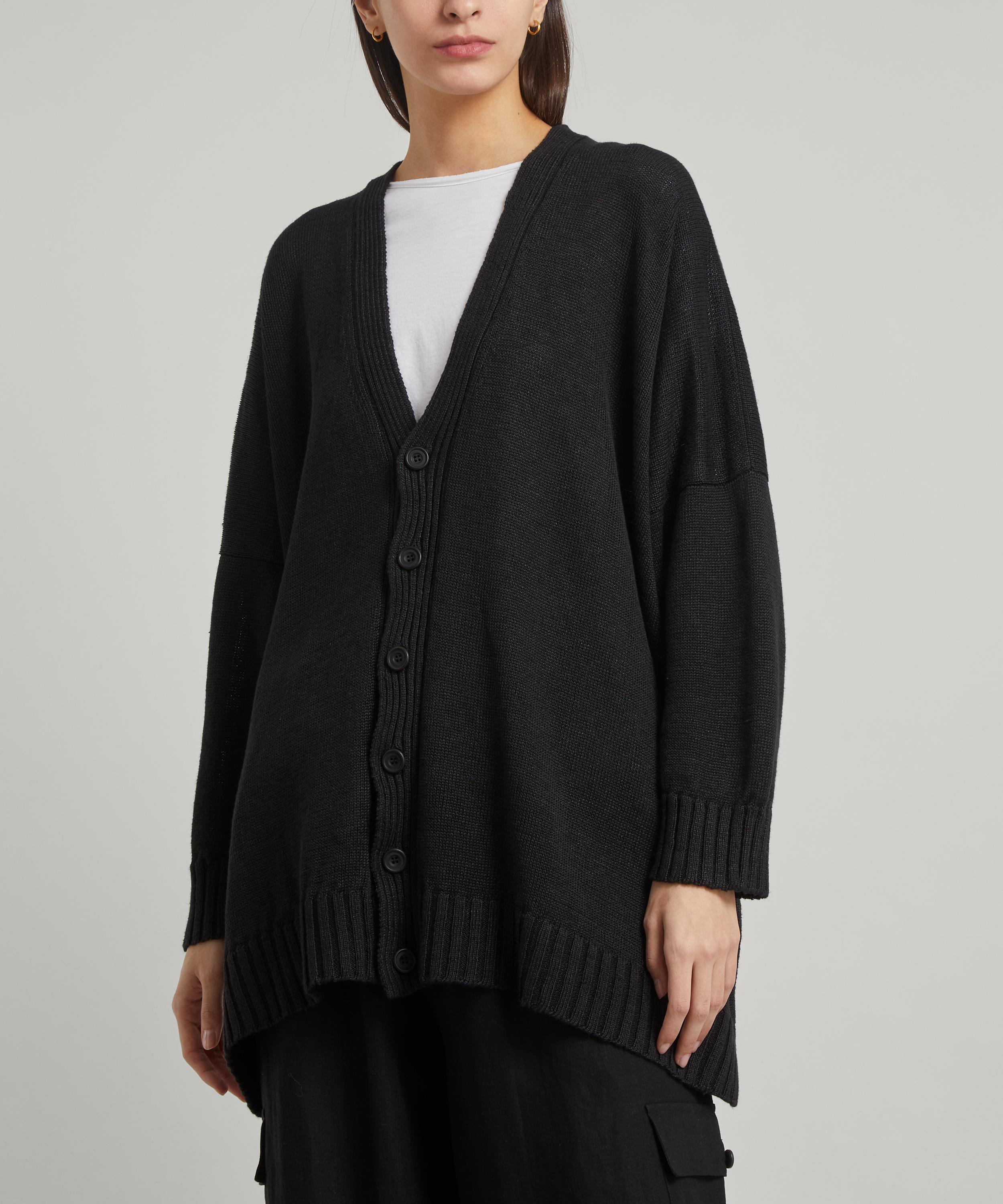 Eskandar - Oversized Linen Cardigan image number 1