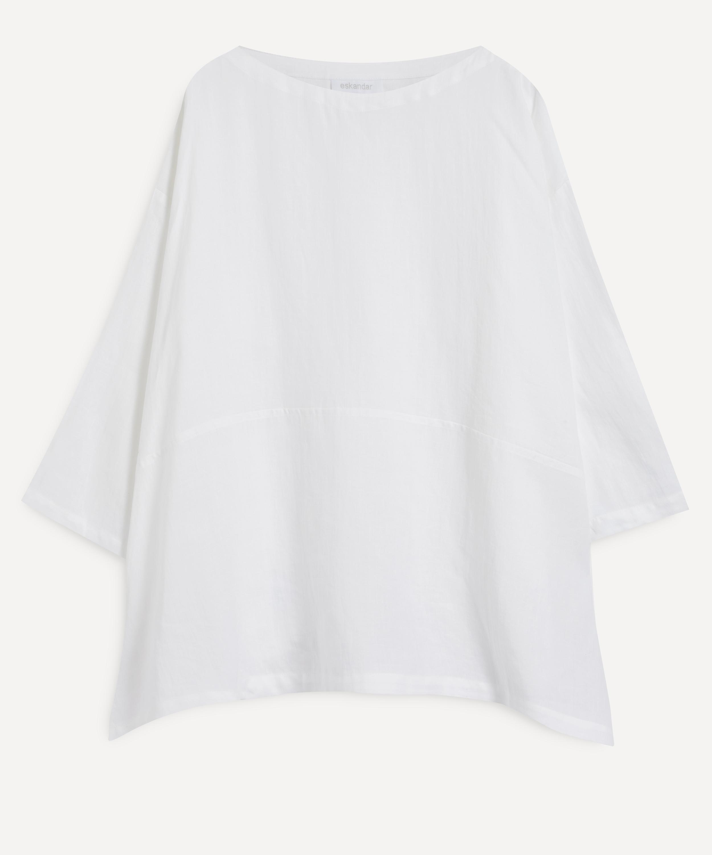 Eskandar - Wide Scoop-Neck Tunic image number 0