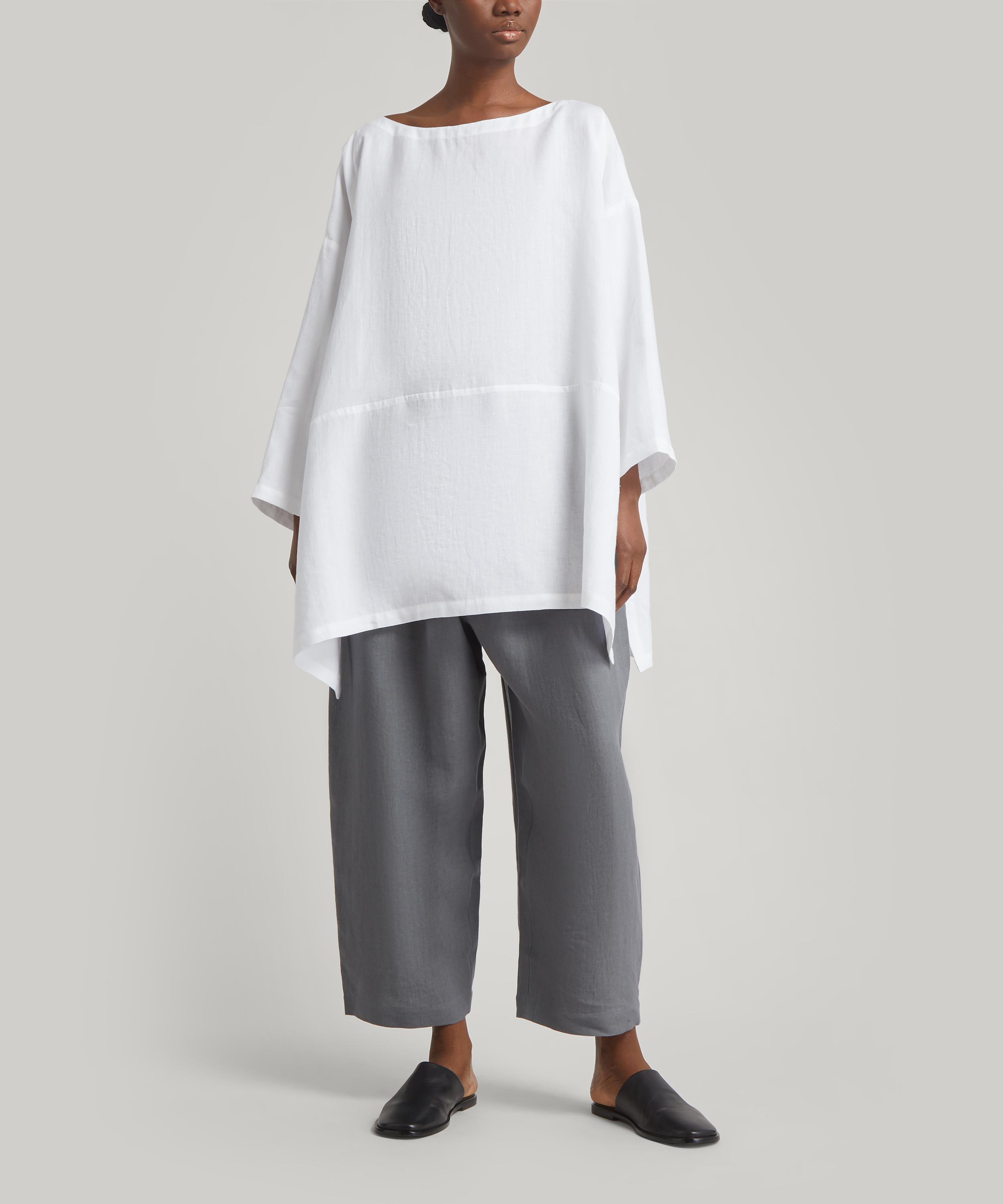 Eskandar - Wide Scoop-Neck Tunic image number 2