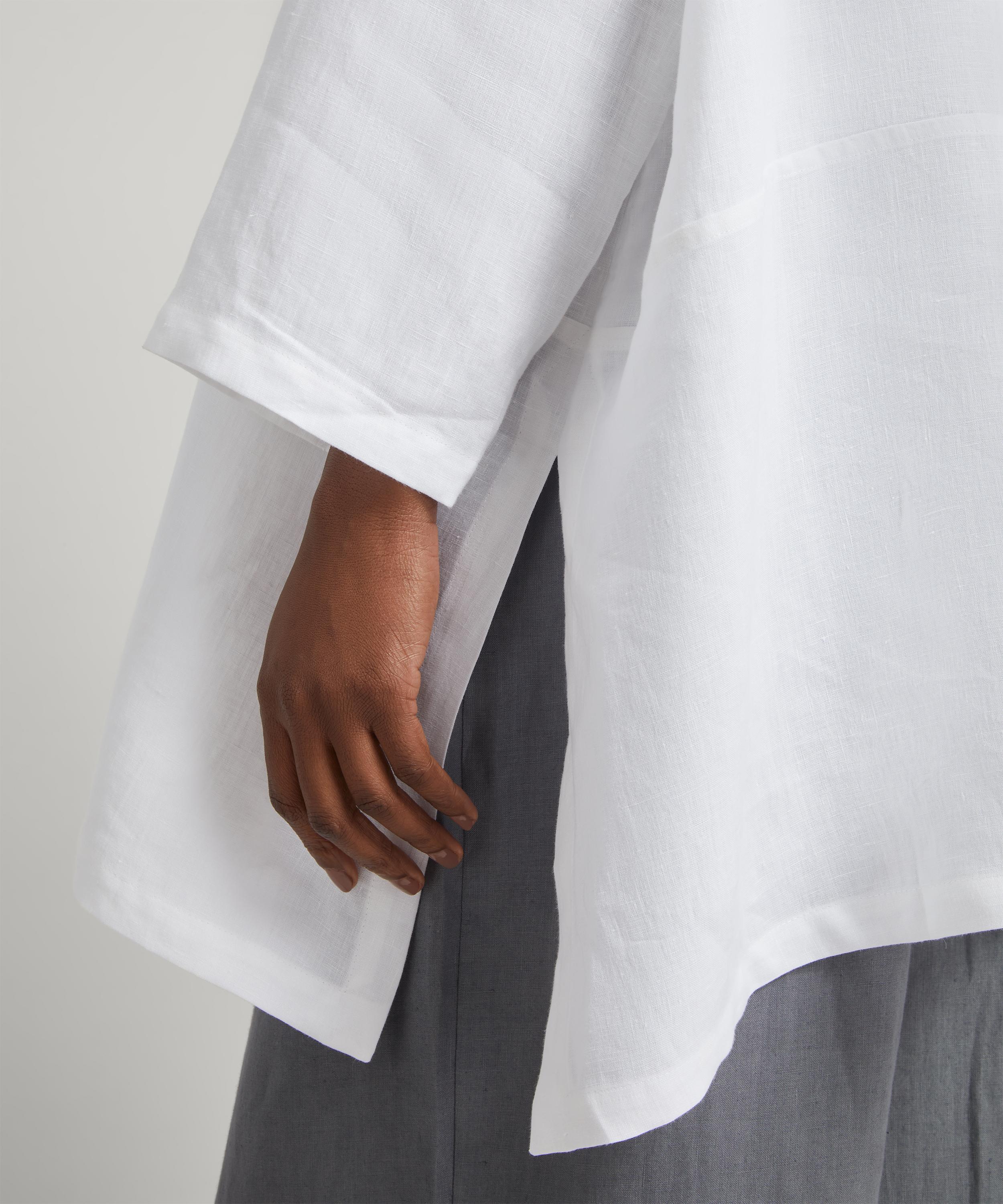 Eskandar - Wide Scoop-Neck Tunic image number 4