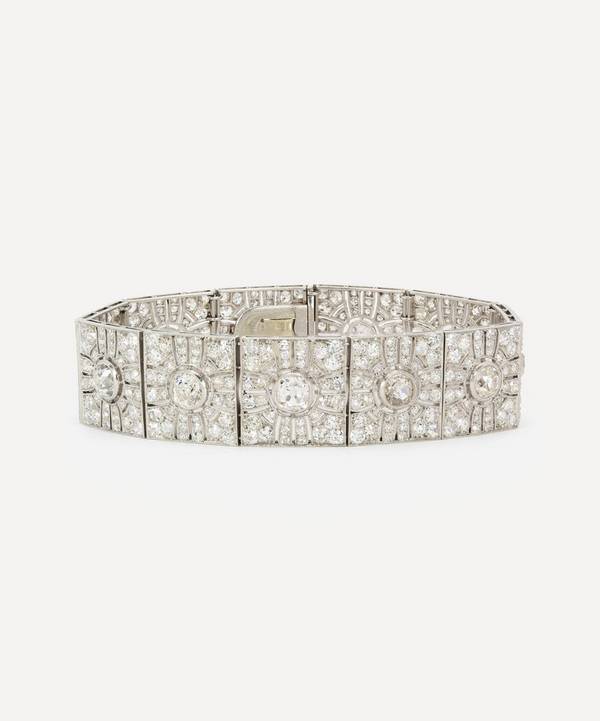 Kojis - Platinum 1920s Art Deco Diamond Bracelet image number 0