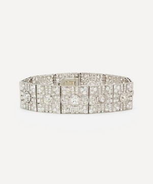 Kojis - Platinum 1920s Art Deco Diamond Bracelet image number 0