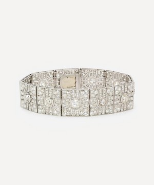 Kojis - Platinum 1920s Art Deco Diamond Bracelet image number 1