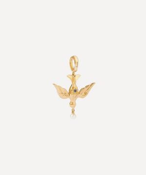 Annoushka - x Temperley 18ct Gold Pearl and Diamond Lovebirds Charm image number 1
