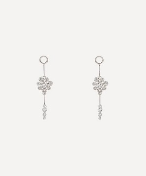 Annoushka - 18ct White Gold Marguerite Diamond Earring Drops image number 0