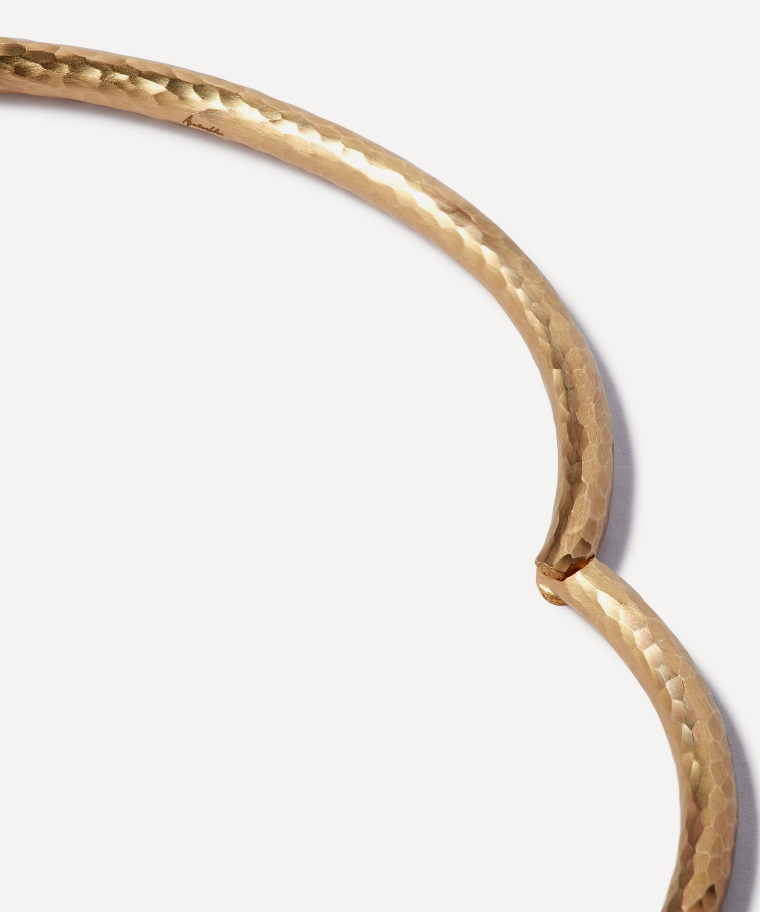Annoushka - 18ct Gold Organza Bangle image number 1