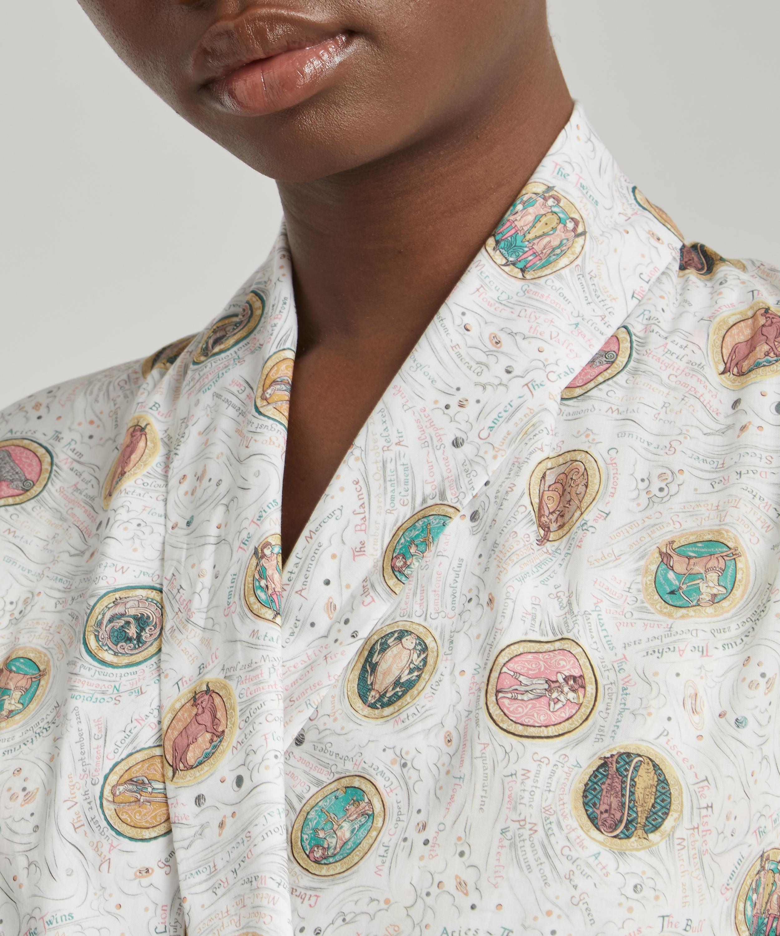 Liberty - Orion Tana Lawn™ Cotton Long Robe image number 4