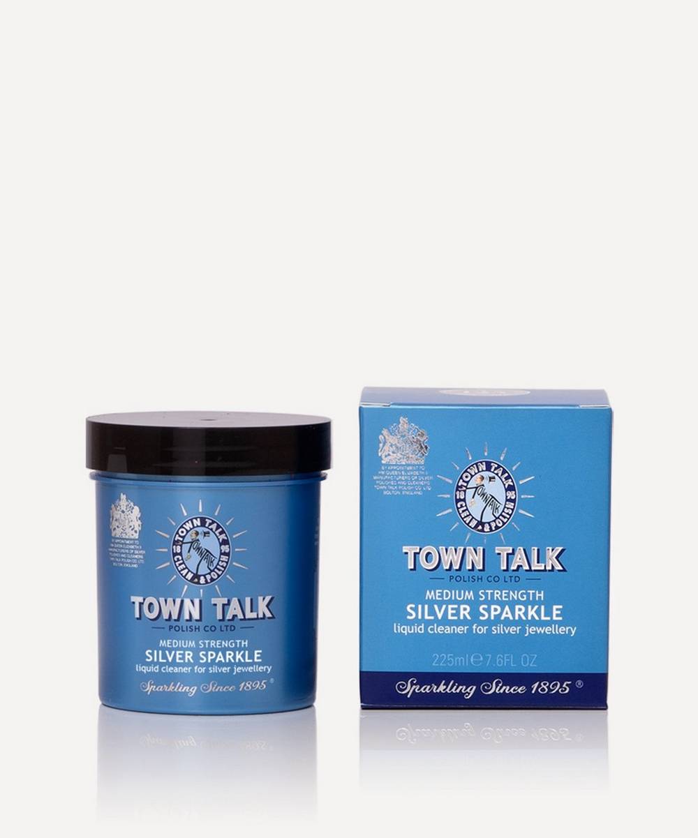 Town Talk - Silver Sparkle Liquid Cleaner 225ml