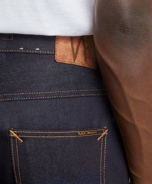 Nudie Jeans - Gritty Jackson Dry Maze Selvage Jeans image number 4