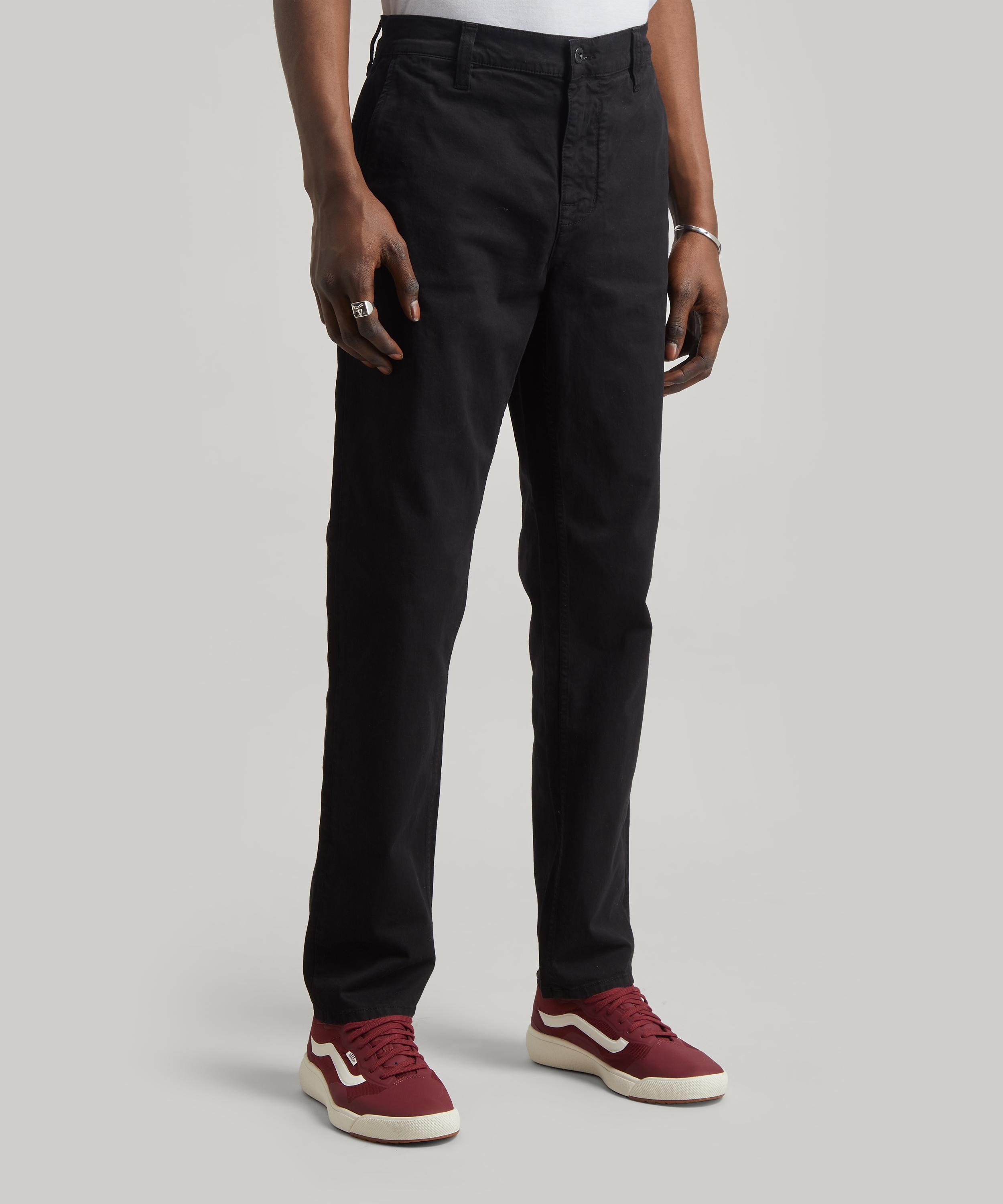 Nudie Jeans - Easy Alvin Black Chinos image number 1