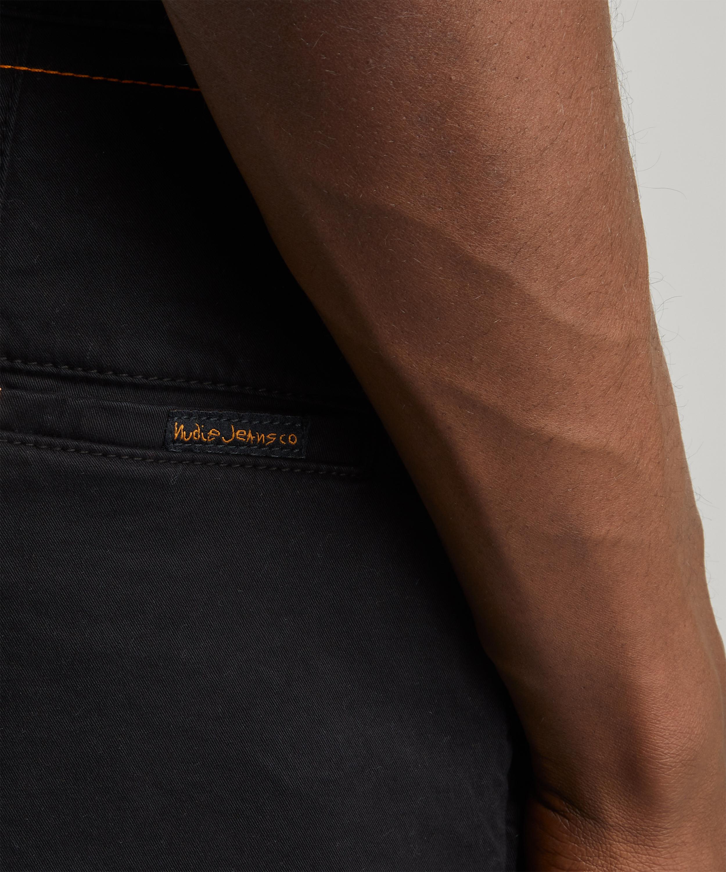 Nudie Jeans - Easy Alvin Black Chinos image number 4