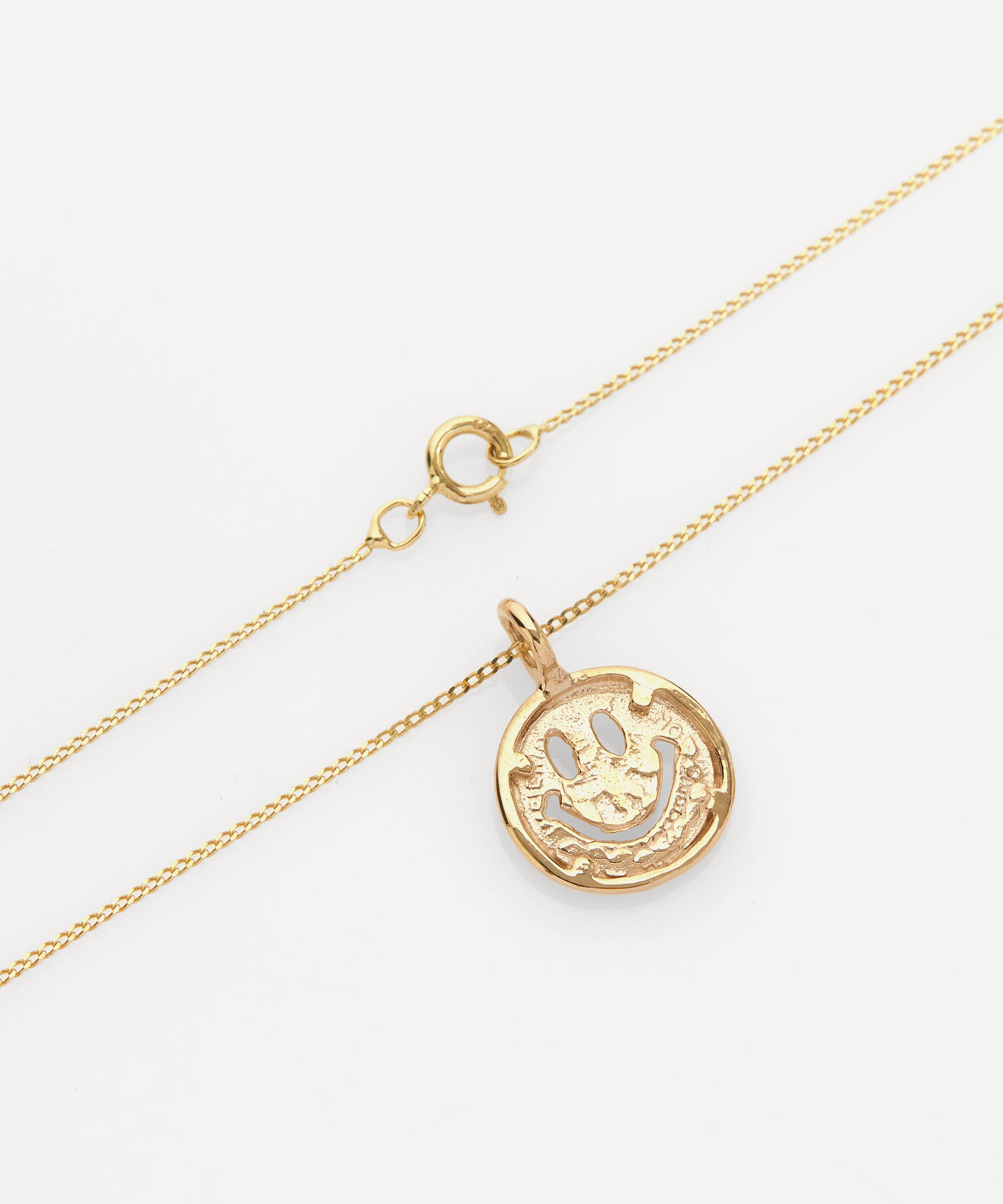 Johnny Hoxton - 9ct Gold Happy Boi Macro Pendant Necklace image number 3