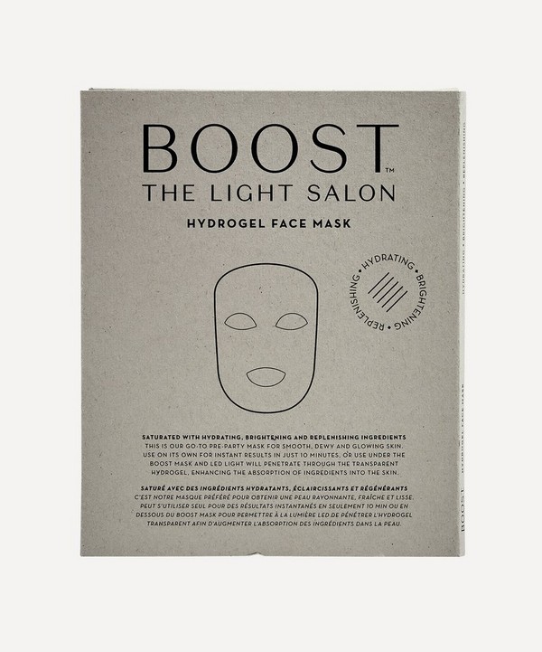 The Light Salon - Boost Hydrogel Face Mask 3 Pack image number null