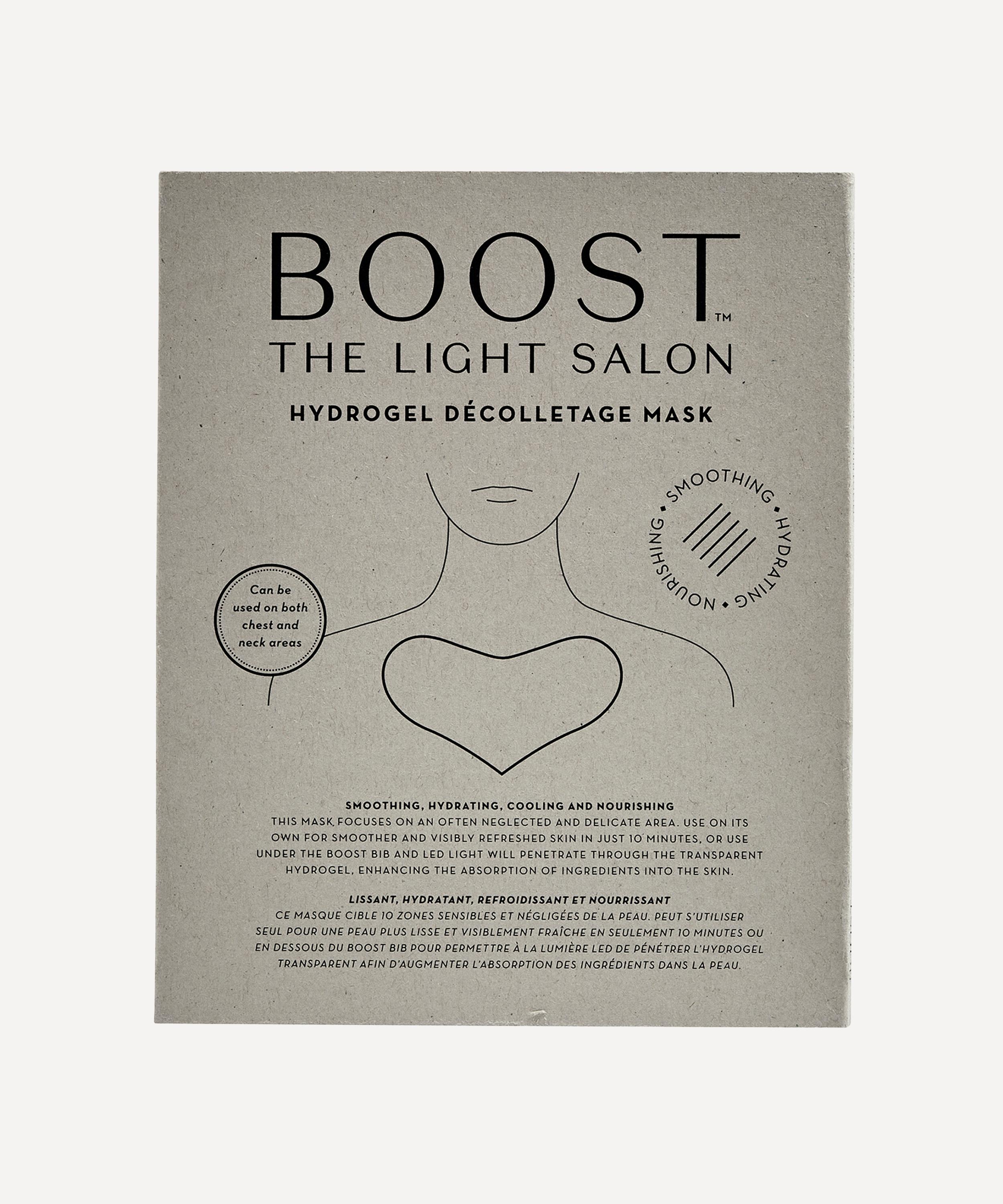 The Light Salon - Boost Hydrogel Décolletage Mask 3 Pack image number 0