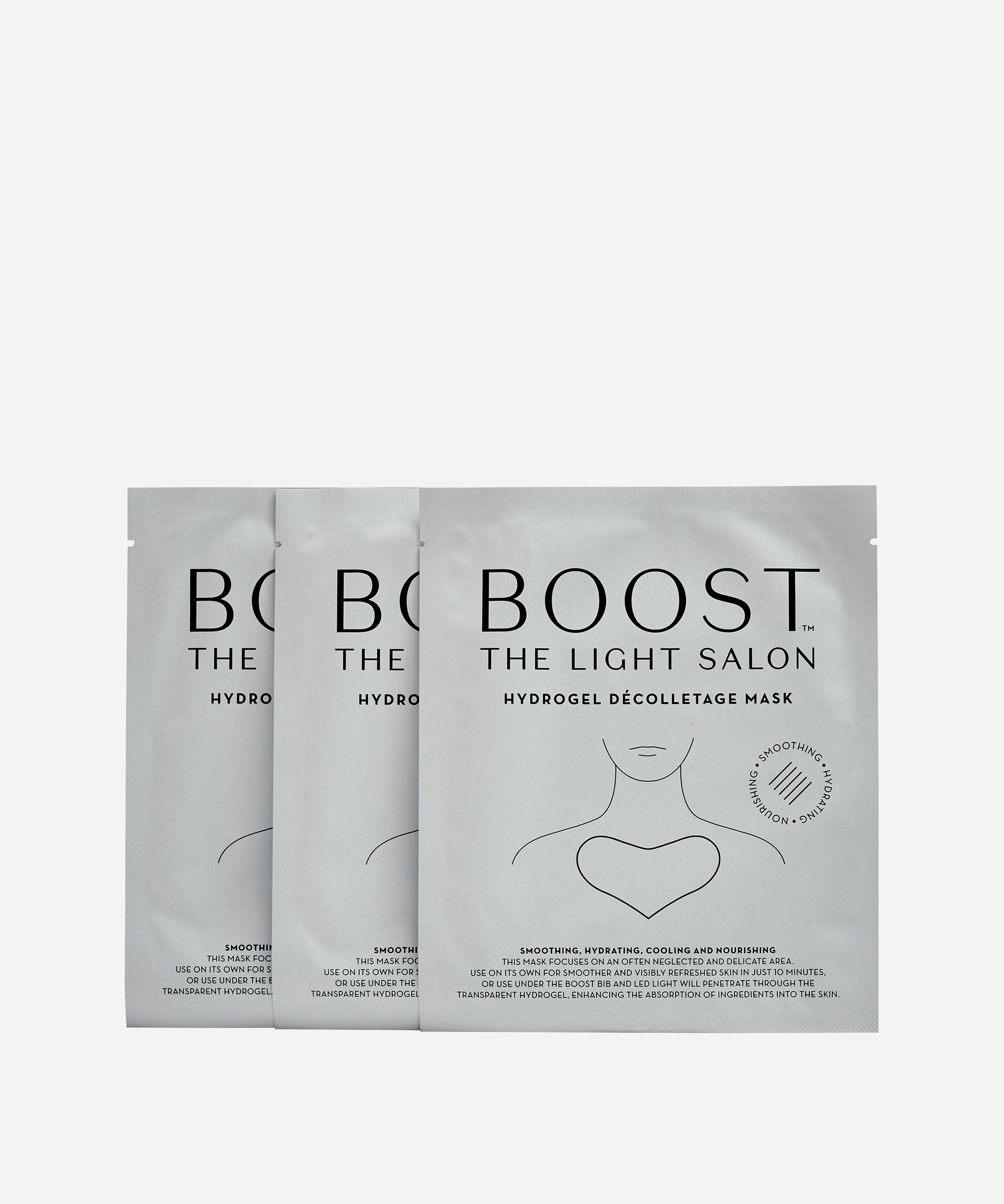 The Light Salon - Boost Hydrogel Décolletage Mask 3 Pack image number 2