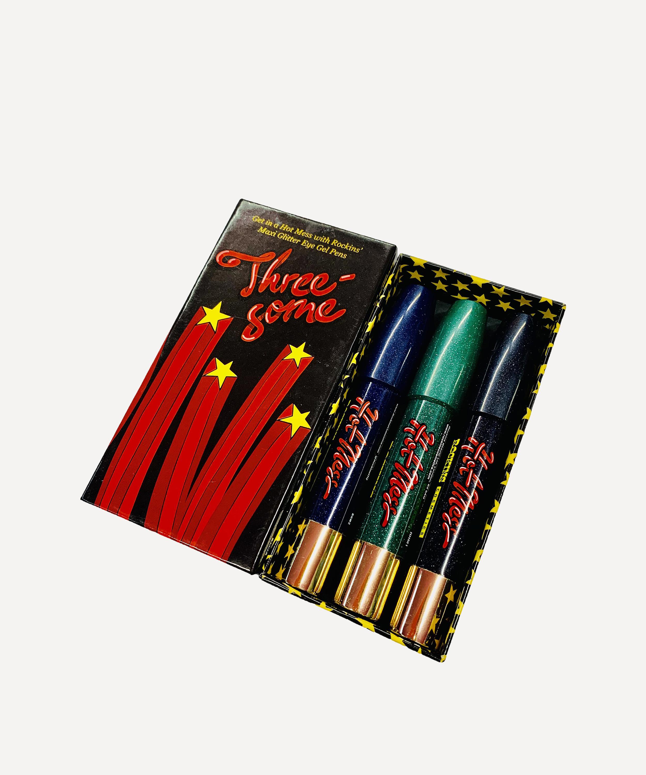 Rockins Hot Mess Threesome Glitter Gel Pens 3 x 4g Liberty