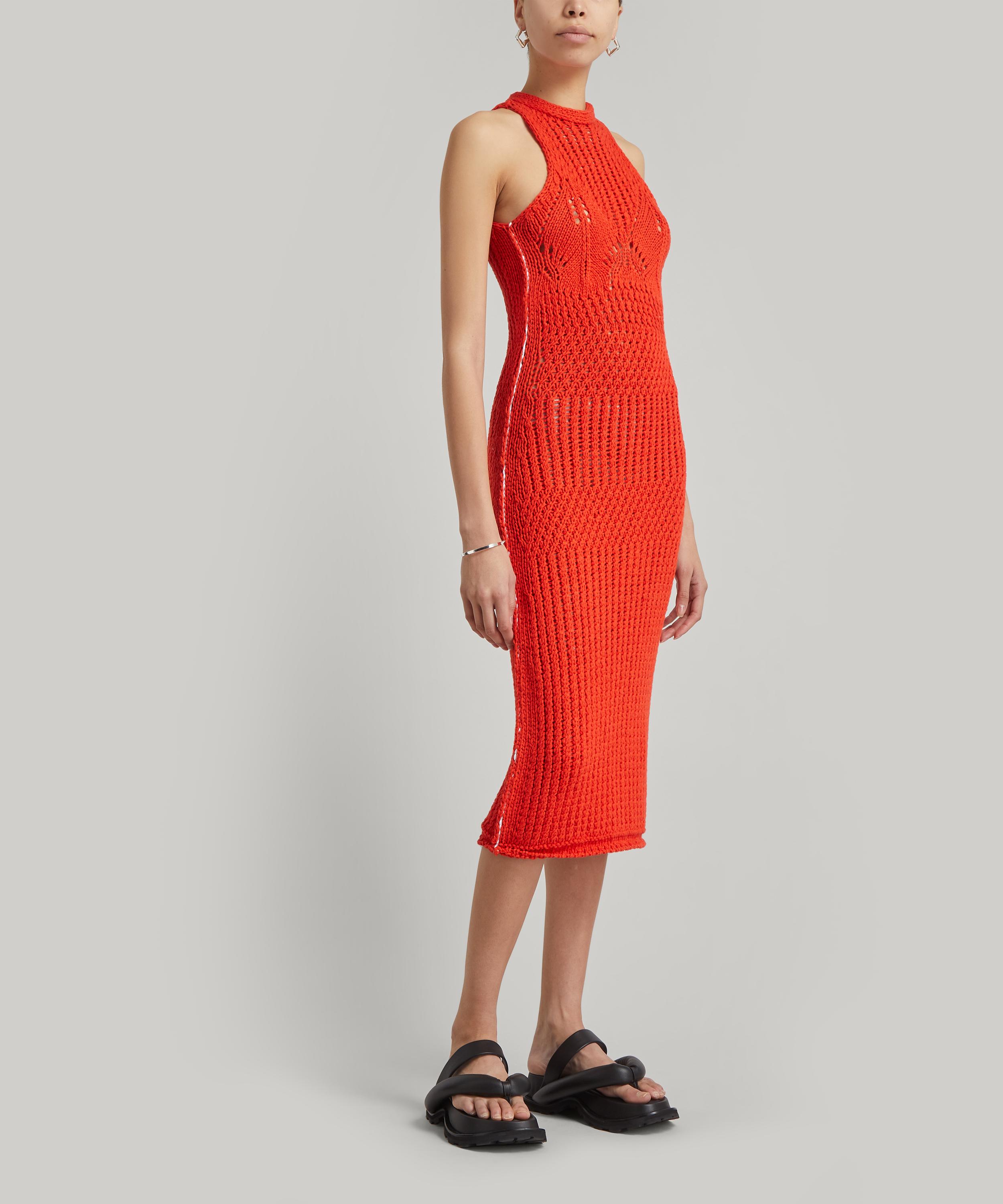 Acne Studios - Crochet Knit Dress image number 2