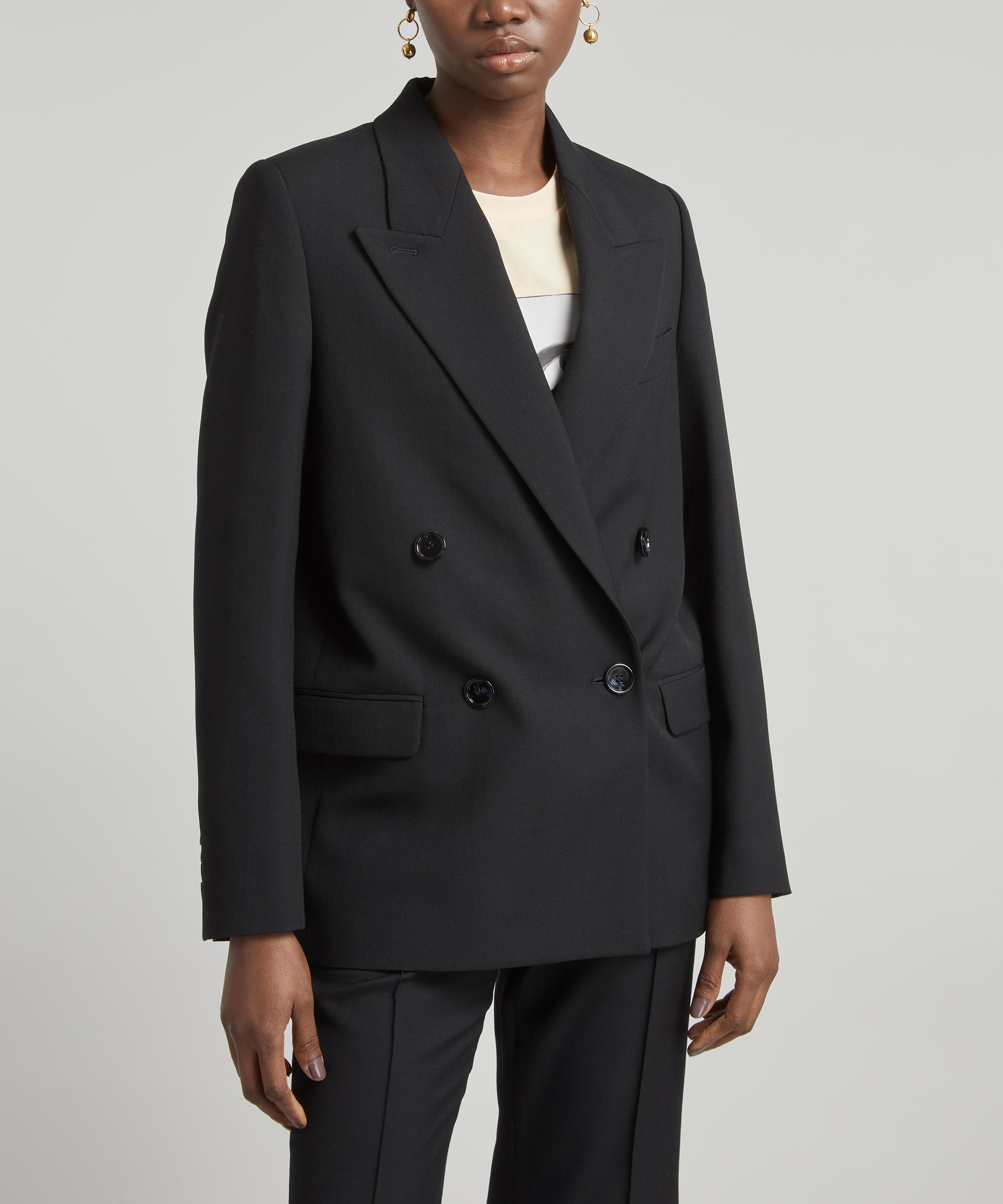 Acne double cheap breasted coat