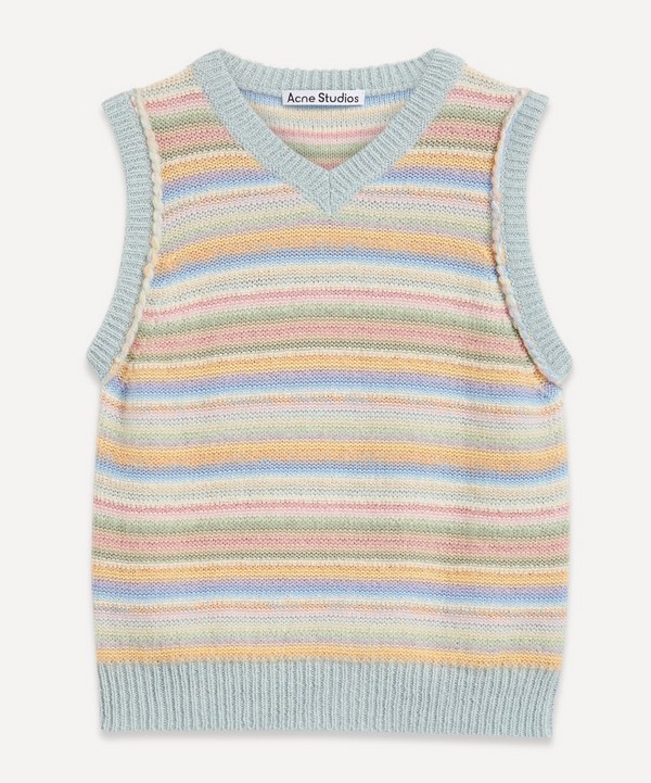 Acne Studios - Striped Sweater Vest image number null