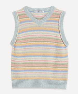 Acne Studios - Striped Sweater Vest image number 0