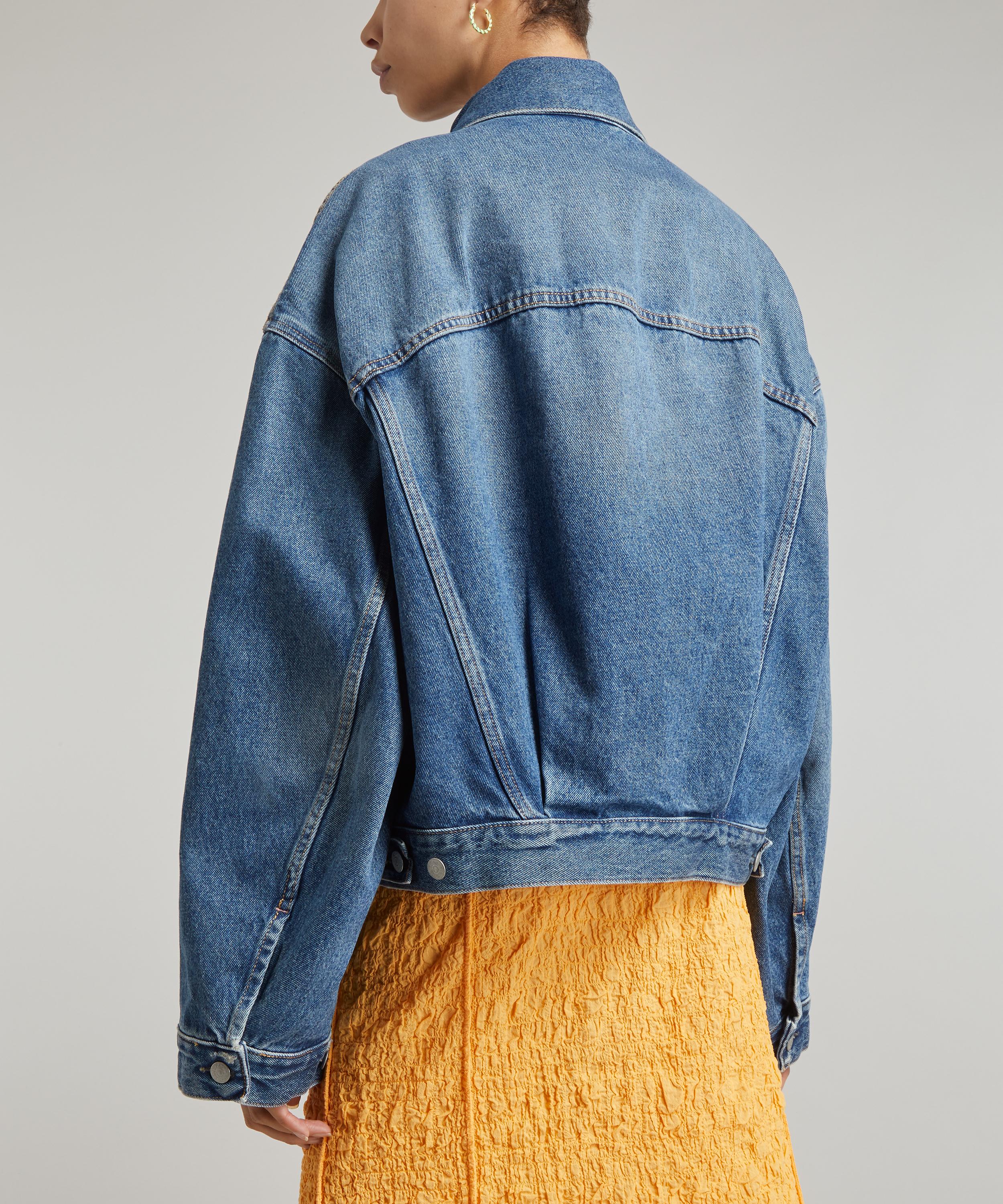 Acne studios cropped denim 2024 jacket