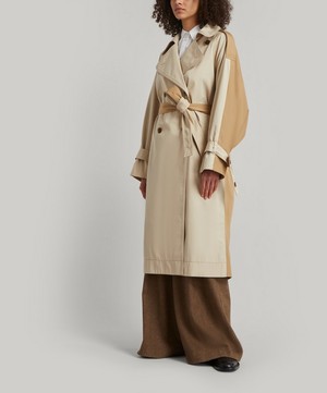 Acne Studios - Double-Breasted Chino Trench Coat image number 2