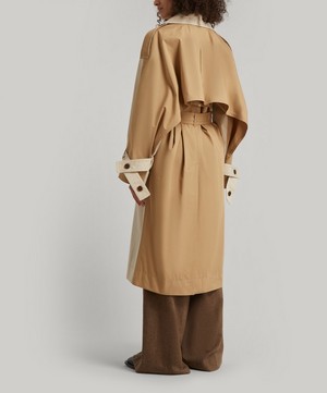 Acne Studios - Double-Breasted Chino Trench Coat image number 3