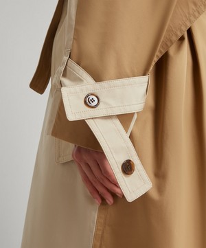 Acne Studios - Double-Breasted Chino Trench Coat image number 4