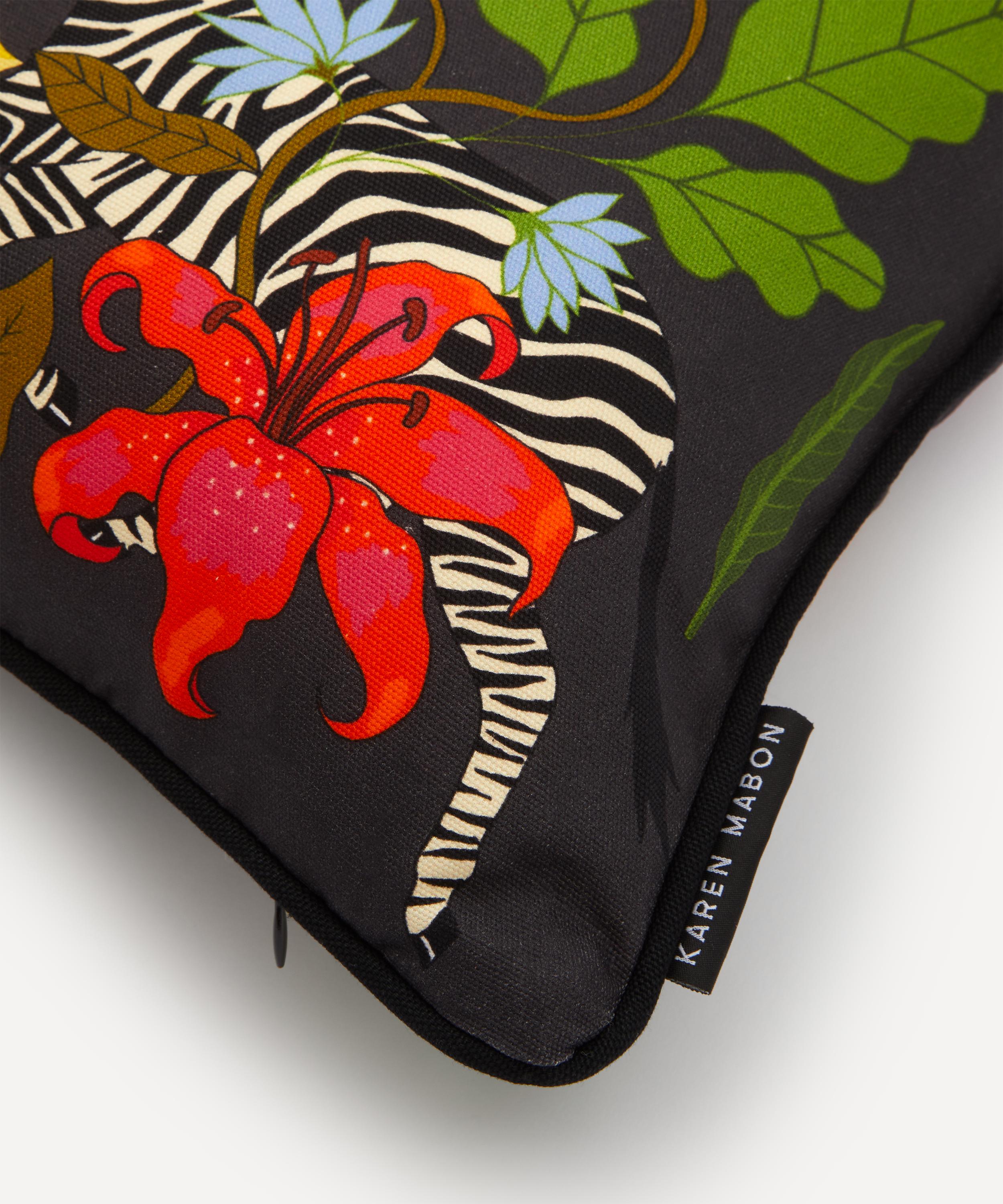 Karen Mabon - Tiger Bouquet Cushion image number 2