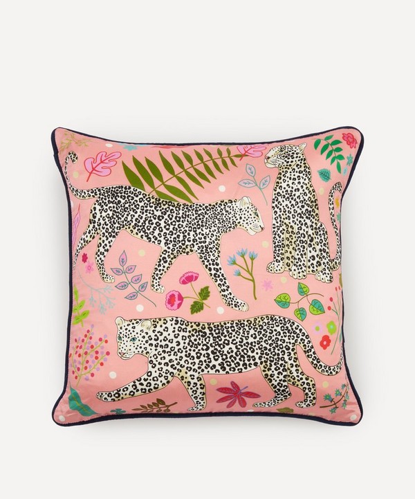 Karen Mabon - Snow Leopard Cushion image number null