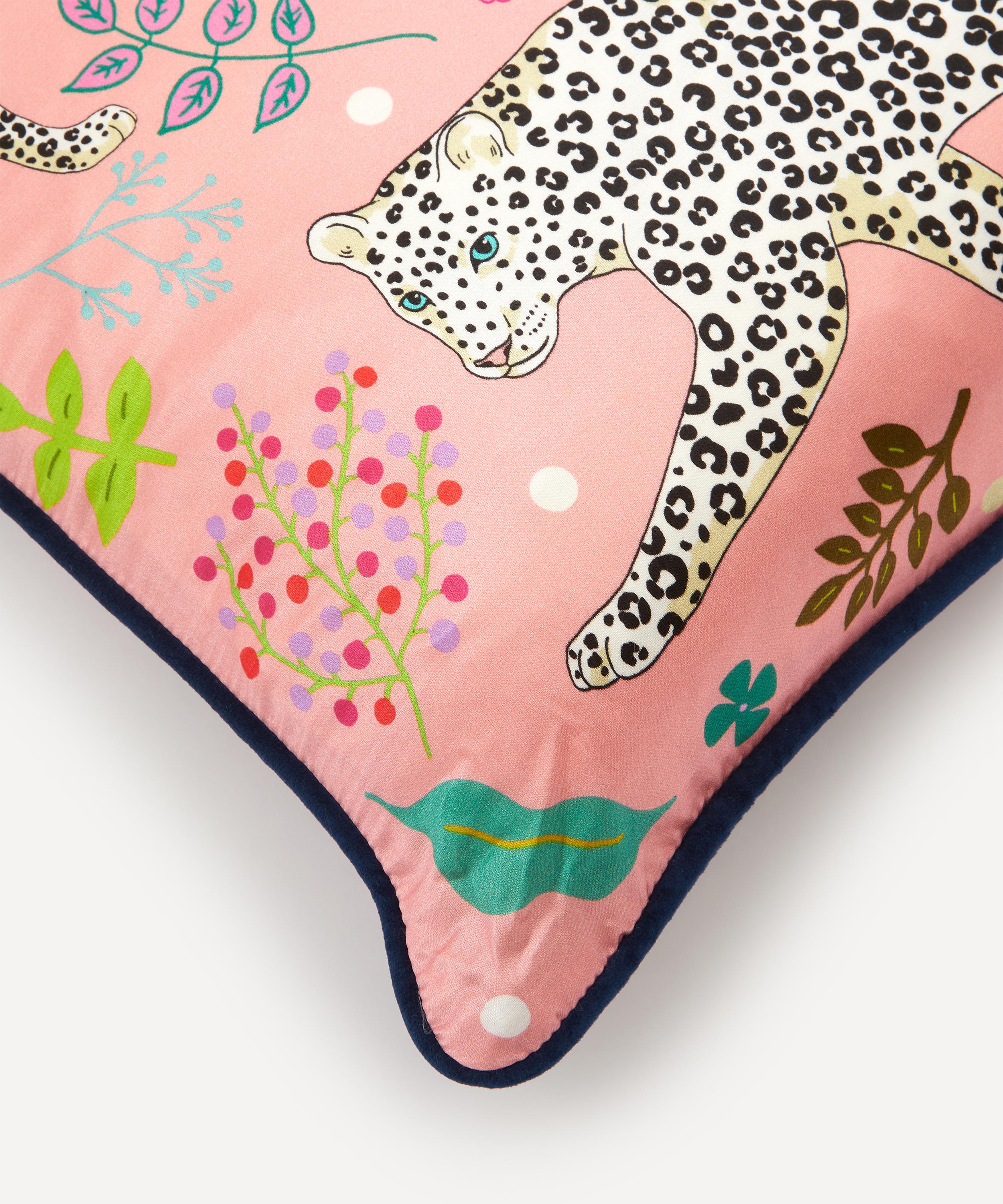 Karen Mabon - Snow Leopard Cushion image number 2