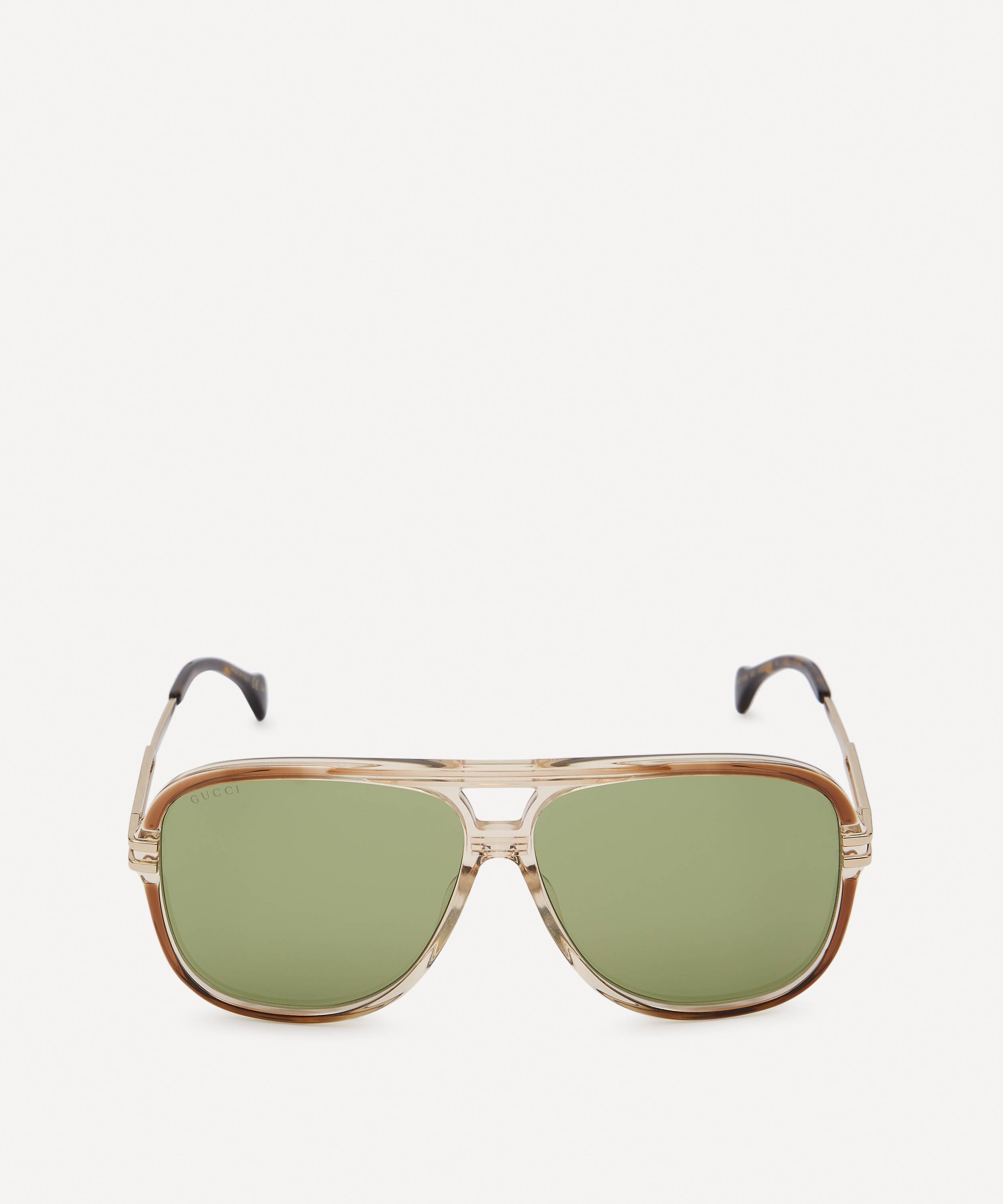 Gucci Navigator Frame Sunglasses | Liberty