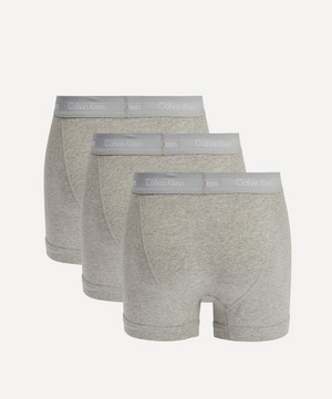 Calvin Klein - Heather Grey Trunks Pack of Three image number 1