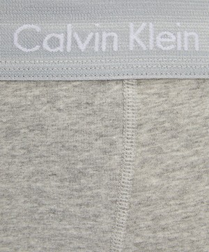 Calvin Klein - Heather Grey Trunks Pack of Three image number 3