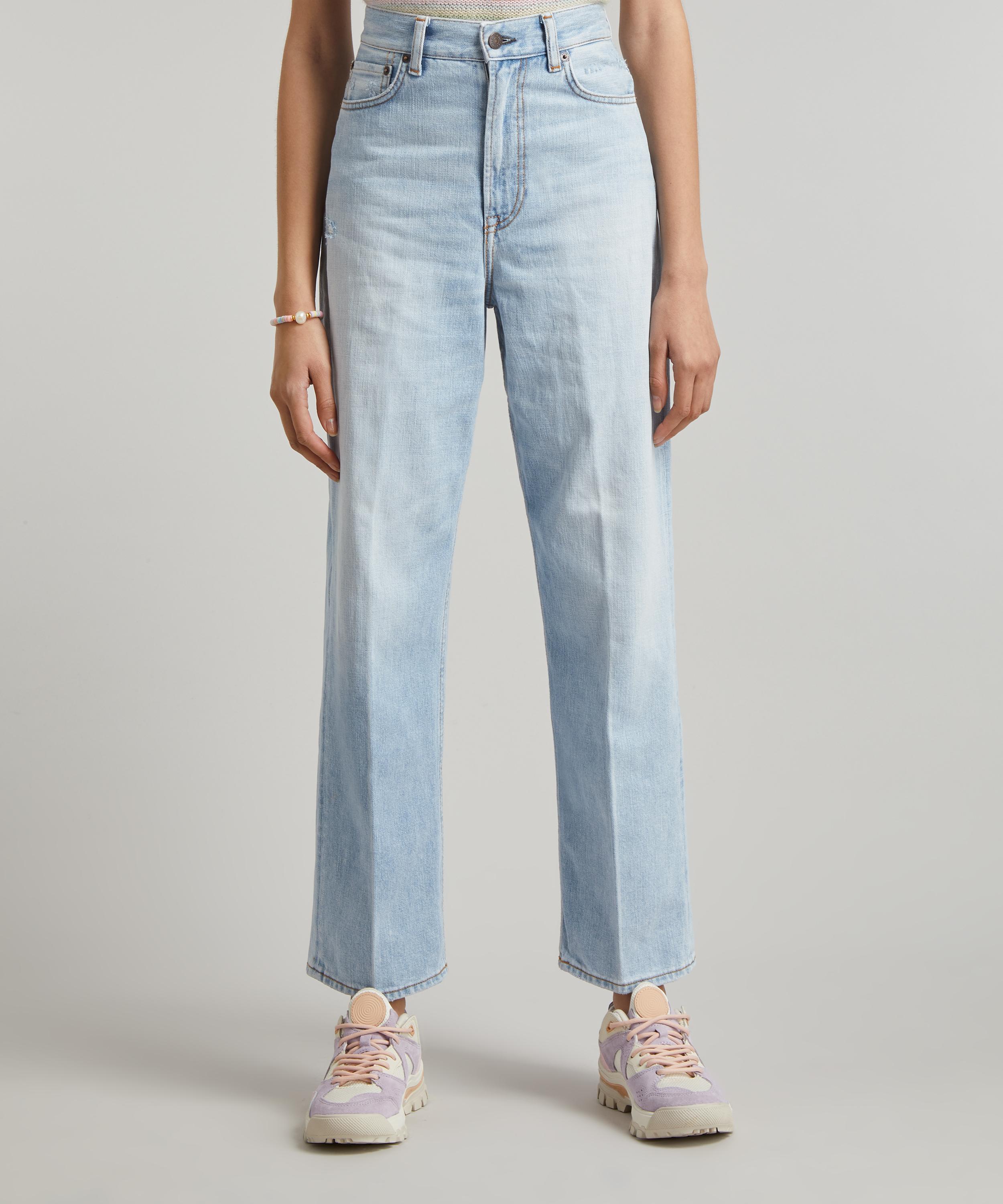 ACNE STUDIOS STONE RELAXED FIT SIDE ZIP PANTS – AREA+001