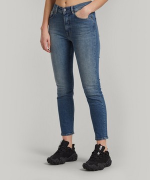 Acne Studios - Melk Mid-Blue Slim Tapered-Fit Jeans image number 1