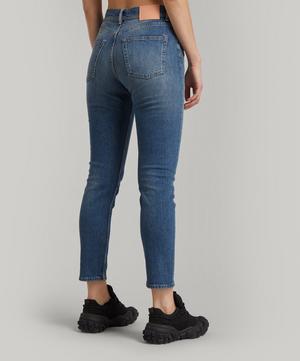 Acne Studios - Melk Mid-Blue Slim Tapered-Fit Jeans image number 3
