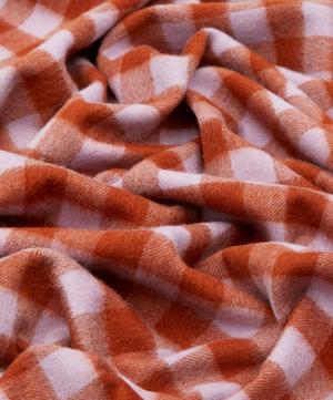 The Tartan Blanket Co. - Gingham Lambswool Blanket image number 3