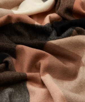 The Tartan Blanket Co. - Block Check Lambswool Blanket image number 3