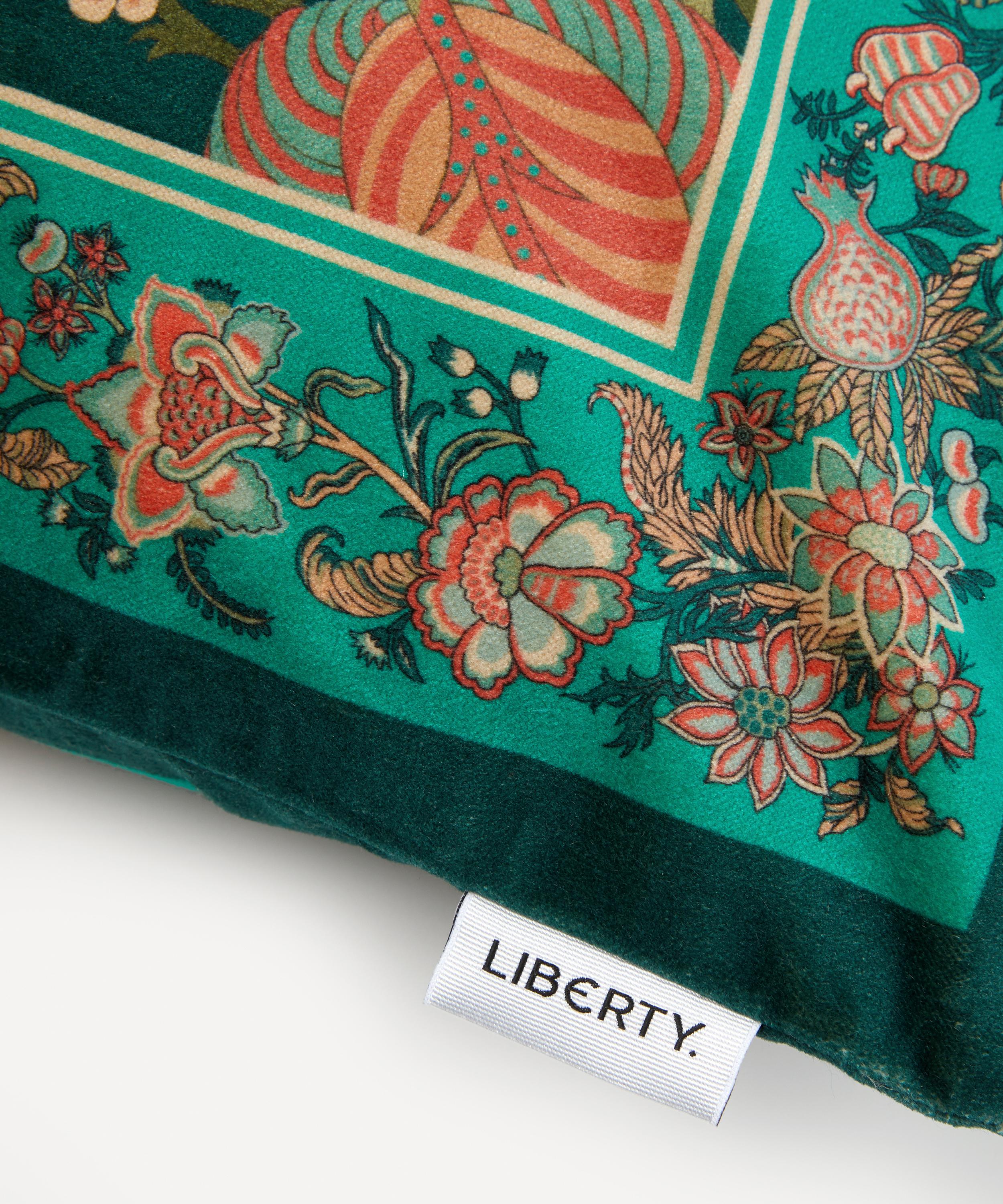Liberty - Palampore Trail Square Velvet Cushion image number 2