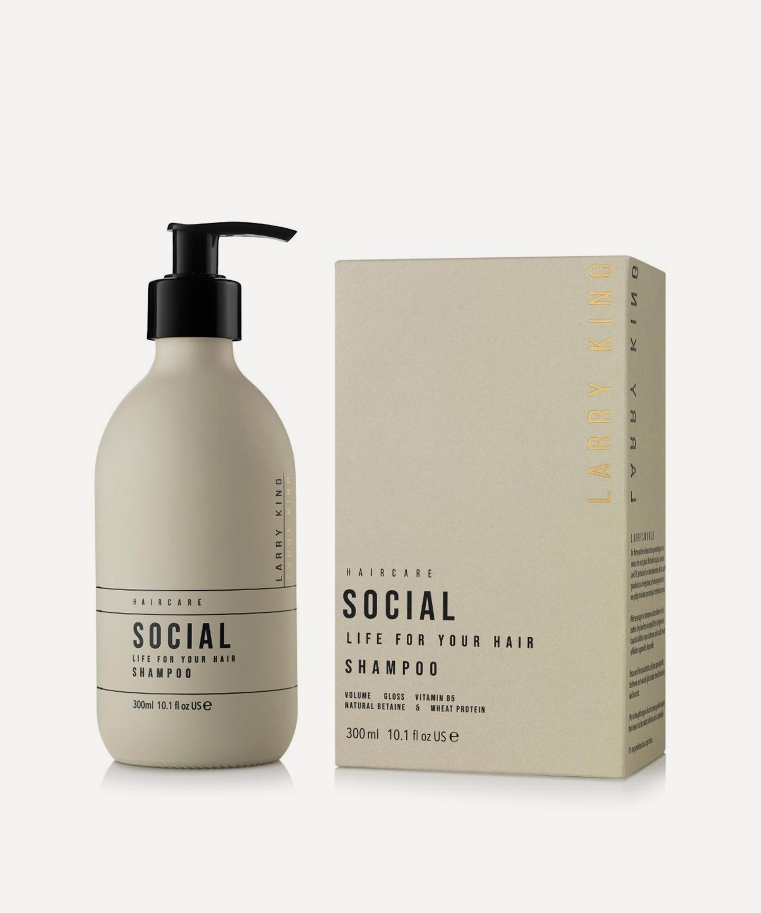 Larry King Hair - Social Life Shampoo 300ml image number 1