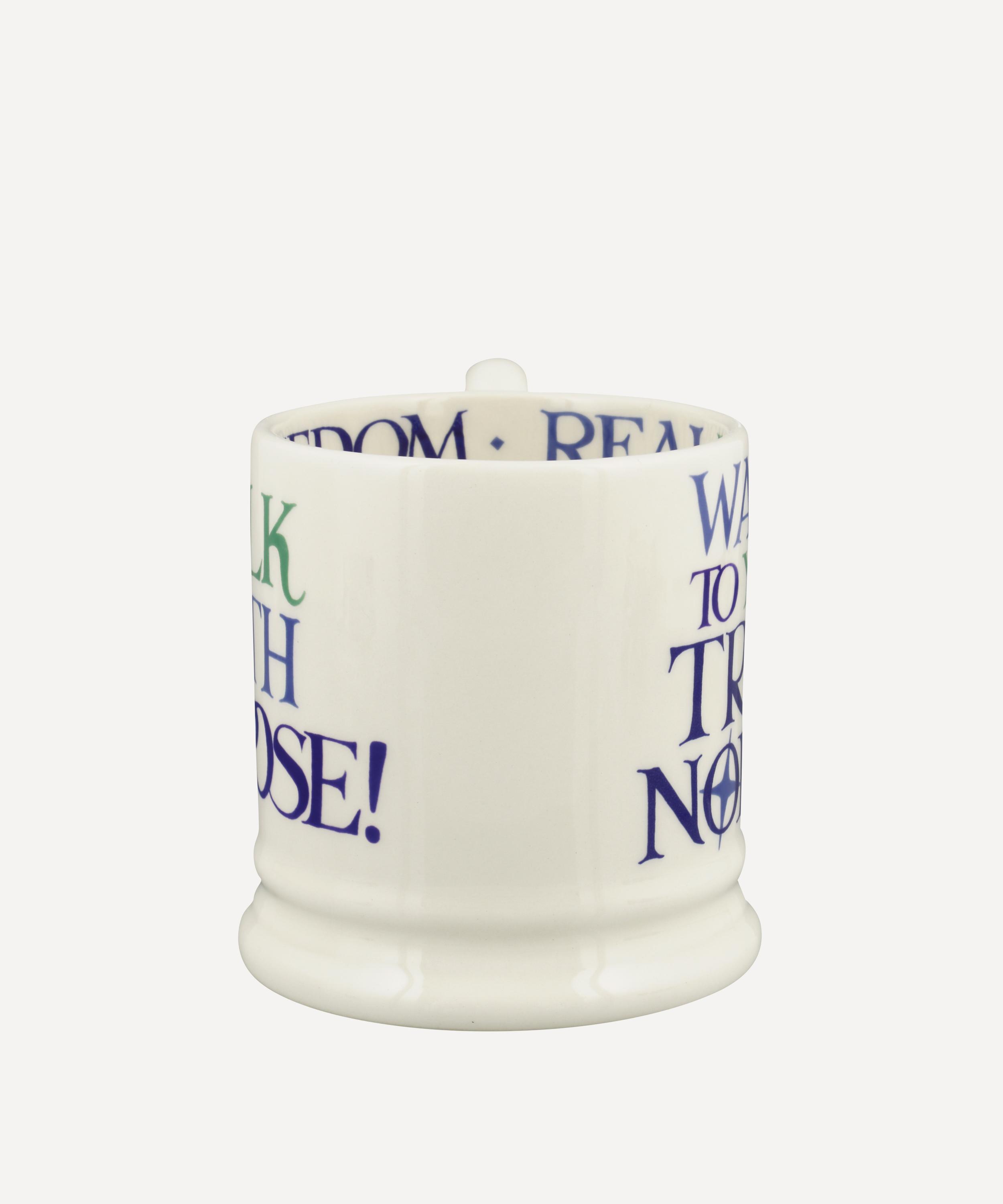 Emma Bridgewater - Rainbow Toast True North Half-Pint Mug image number 2