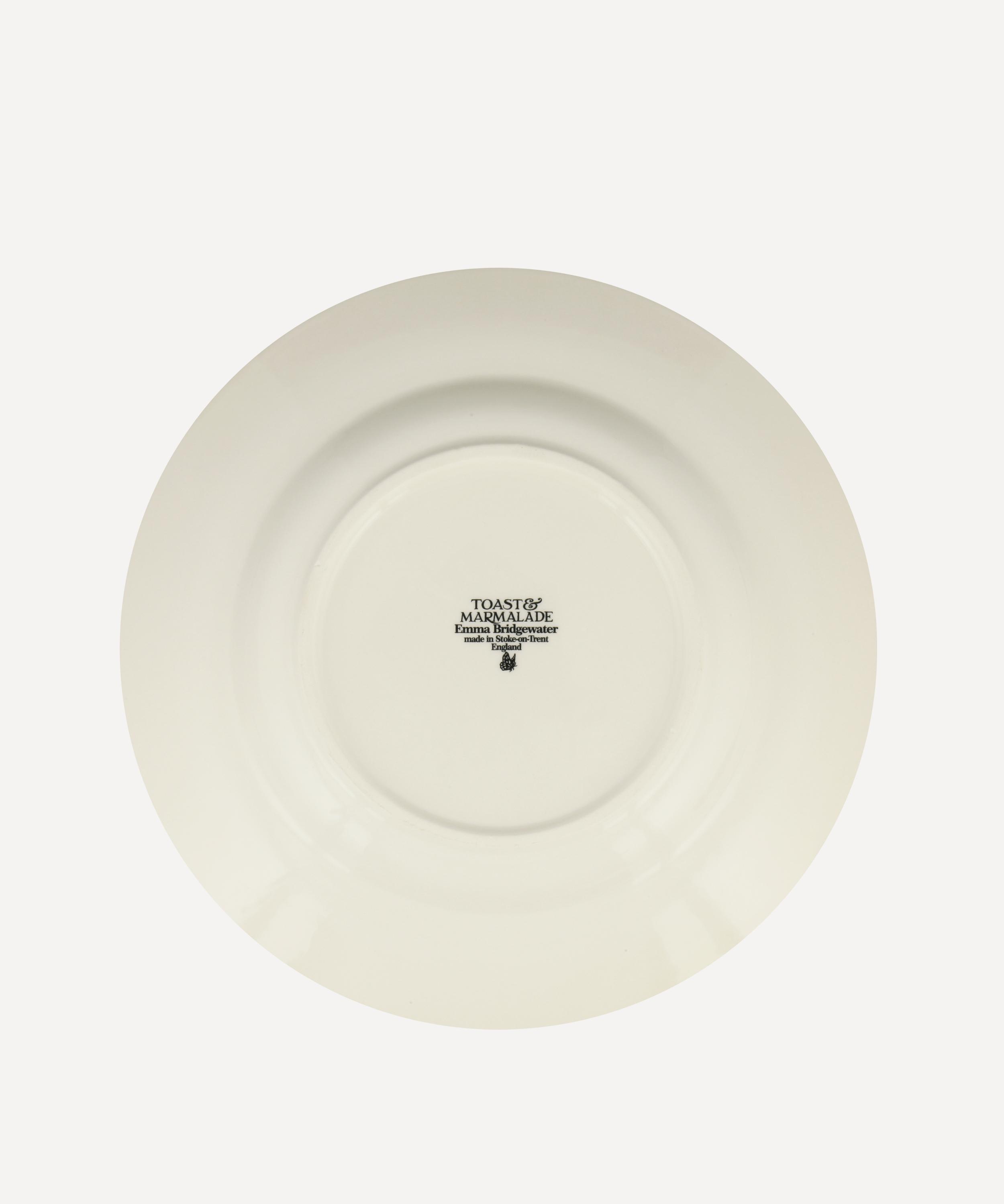 Emma Bridgewater - Black Toast Fish and Chips 10.5-Inch Plate image number 1