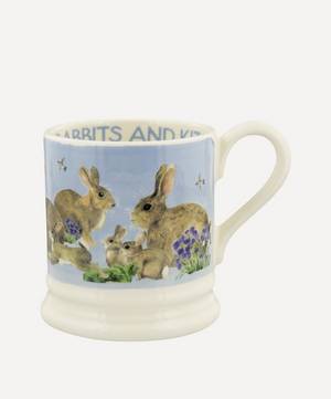 Rabbits & Kits Half-Pint Mug