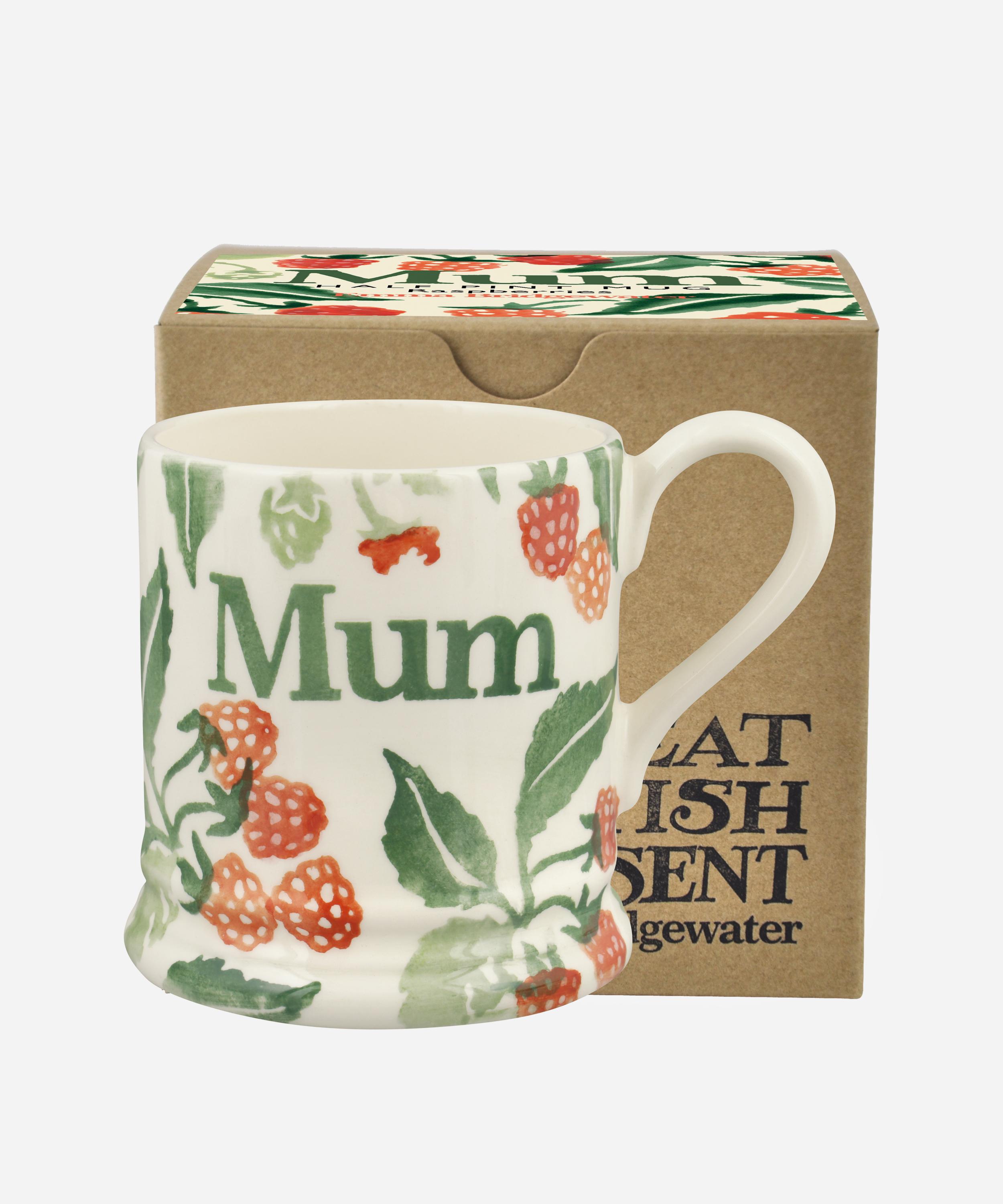 Emma Bridgewater - Raspberries Mum Boxed Half-Pint Mug image number 0