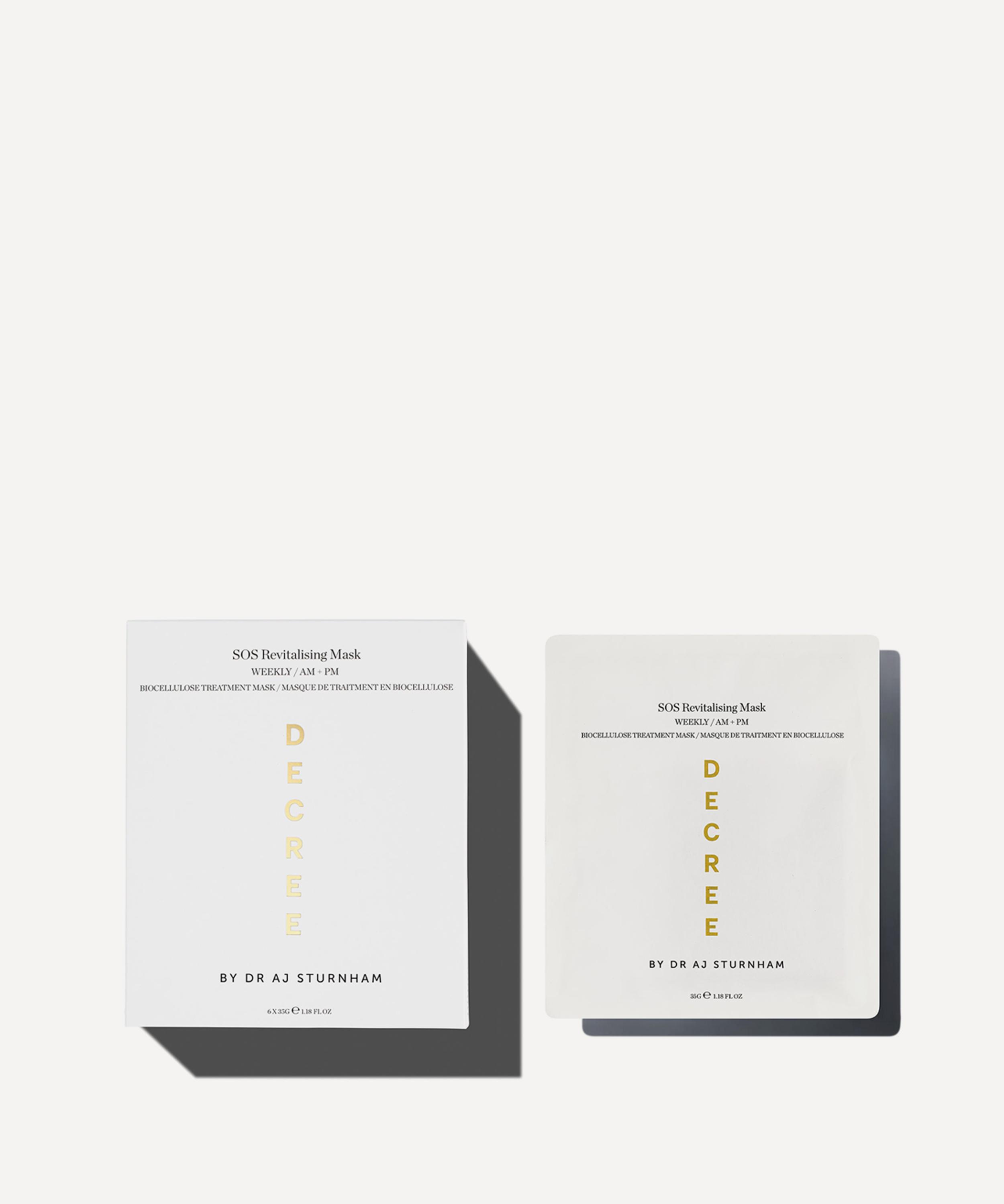 Decree - SOS Revitalising Sheet Mask 6 x 35g image number 2